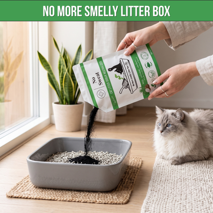 Cat Litter Odor Neutralizer 500g | Activated Carbon | No Sweat - No Sweat USA